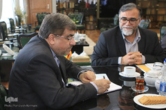 دیدار معاون فرهنگی جهاد دانشگاهی و هیئت همراه با وزیر ارشاد