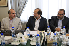 دیدار معاون فرهنگی جهاد دانشگاهی و هیئت همراه با وزیر ارشاد