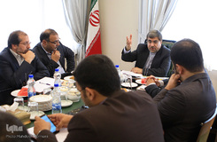 دیدار معاون فرهنگی جهاد دانشگاهی و هیئت همراه با وزیر ارشاد