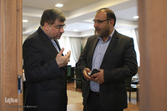دیدار معاون فرهنگی جهاد دانشگاهی و هیئت همراه با وزیر ارشاد