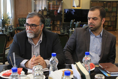 دیدار معاون فرهنگی جهاد دانشگاهی و هیئت همراه با وزیر ارشاد