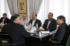 دیدار معاون فرهنگی جهاد دانشگاهی و هیئت همراه با وزیر ارشاد