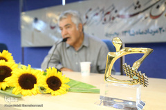 نشست خبری یازدهمین جشنواره سراسری تئاتر رضوی با حضور محمود عزیزی