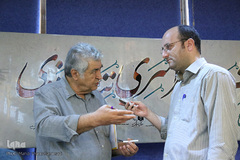 نشست خبری یازدهمین جشنواره سراسری تئاتر رضوی با حضور محمود عزیزی