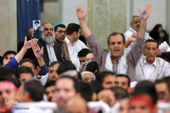 دیدار اقشار مختلف مردم با رهبرمعظم انقلاب