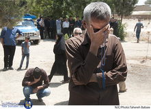 مراسم تشییع شهید سید یحیی سیدی