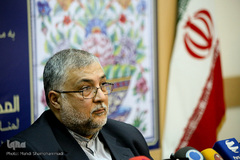  ابوذر ابراهیمی ترکمان در نشست خبری جشنواره بین المللی امام رضا(ع)