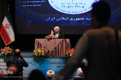 آیت الله آملی لاریجانی در همایش سومین جایزه حقوق بشر اسلامی