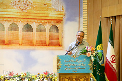 آیین افتتاحیه بزرگداشت دهه کرامت استان تهران