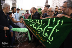 آیین افتتاحیه بزرگداشت دهه کرامت استان تهران