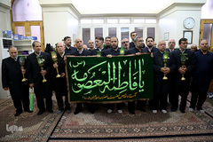 آیین افتتاحیه بزرگداشت دهه کرامت استان تهران