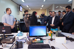 بازدید دبیر شورای عالی انقلاب فرهنگی از خبرگزاری ایکنا