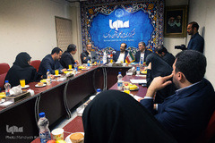 بازدید دکتر مخبر دزفولی دبیر شورای عالی انقلاب فرهنگی  و دکتر طیبی رئیس جهاد دانشگاهی از خبرگزاری ایکنا