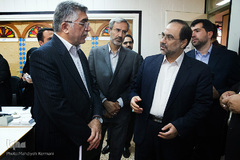 بازدید دکتر مخبر دزفولی دبیر شورای عالی انقلاب فرهنگی  و دکتر طیبی رئیس جهاد دانشگاهی از خبرگزاری ایکنا