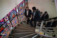 بازدید دکتر مخبر دزفولی دبیر شورای عالی انقلاب فرهنگی  و دکتر طیبی رئیس جهاد دانشگاهی از خبرگزاری ایکنا