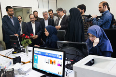 بازدید دکتر مخبر دزفولی دبیر شورای عالی انقلاب فرهنگی  و دکتر طیبی رئیس جهاد دانشگاهی از خبرگزاری ایکنا