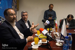 بازدید دکتر مخبر دزفولی دبیر شورای عالی انقلاب فرهنگی  و دکتر طیبی رئیس جهاد دانشگاهی از خبرگزاری ایکنا