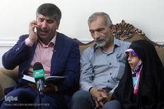 دیدار نمایندگان جامعه قرآنی با خانواده شهید مدافع حرم «مصطفی صدرزاده»