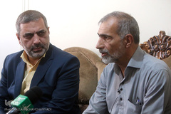 رحیم قربانی، رییس سازمان قرآن و عترت سپاه محمد رسول الله تهران بزرگ و پدر شهید قرآنی مدافع حرم «مصطفی صدرزاده» 