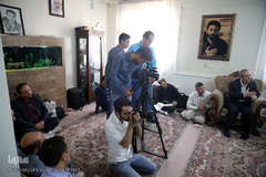 دیدار نمایندگان جامعه قرآنی با خانواده شهید مدافع حرم «مصطفی صدرزاده»