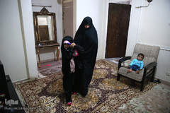 خانواده شهید قرآنی مدافع حرم «مصطفی صدرزاده»