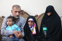 خانواده شهید قرآنی مدافع حرم «مصطفی صدرزاده»