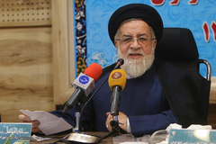 حجت الاسلام و المسلمین شهیدی محلاتی رییس بنیاد شهید و امور ایثارگران