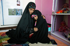 فرزندان شهید مرتضی کریمی