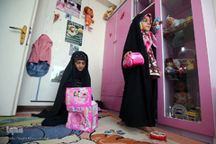 فرزندان شهید مرتضی کریمی