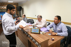 داوری مرحله مقدماتی بیست و یکمین مسابقات قرآن کریم سازمان اوقاف و امور خیریه در رشته های ابتهال، مدیحه سرایی و جمع خوانی