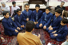 جلسه هفتگی محفل قرآنی