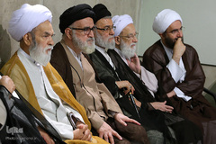 دیدارائمه جماعات مساجد تهران با رهبر معظم انقلاب