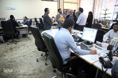 بازدید حجت الاسلام احمدی، رییس ستاد مرکزی پیاده روی اربعین از ایکنا