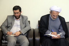 بازدید حجت الاسلام احمدی، رییس ستاد مرکزی پیاده روی اربعین از ایکنا