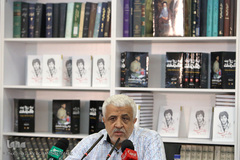  سردار گلعلی بابایی در مراسم رونمایی از کتاب «به روایت همت»