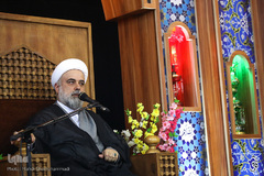 حجه الاسلام رنجبر در مراسم اختتامیه سی و نهمین مسابقات قرآن کریم سازمان اوقاف و امور خیریه