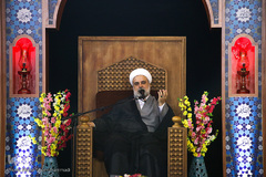 حجه الاسلام رنجبر در مراسم اختتامیه سی و نهمین مسابقات قرآن کریم سازمان اوقاف و امور خیریه