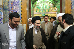 حجه الاسلام ابوترابی در مراسم اختتامیه سی و نهمین مسابقات قرآن کریم سازمان اوقاف و امور خیریه