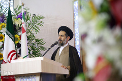 حجه الاسلام ابوترابی در مراسم اختتامیه سی و نهمین مسابقات قرآن کریم سازمان اوقاف و امور خیریه