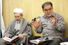 جلسه آموزش قرآن مسجد ولیعصر (عج)