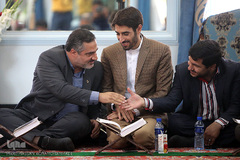 آئین تجلیل از حافظان و قاریان محافل انس با قرآن حرم مطهر امام خمینی(ره)