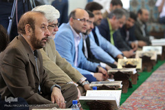 آئین تجلیل از حافظان و قاریان محافل انس با قرآن حرم مطهر امام خمینی(ره)