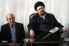 حجت‌الاسلام والمسلمین سیدحسن خمینی، تولیت حرم حضرت مطهر امام خمینی(ره) و توکلی، مدیرعامل بهشت زهرای تهران