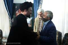 تجلیل حجت‌الاسلام والمسلمین سیدحسن خمینی، تولیت حرم حضرت مطهر امام خمینی(ره) از استادحسین سبزعلی، پیشکسوت قرآنی