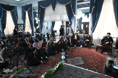 آئین تجلیل از حافظان و قاریان محافل انس با قرآن حرم مطهر امام خمینی(ره)