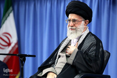 دیدار خانواده‌های شهدای منا با رهبر معظم انقلاب