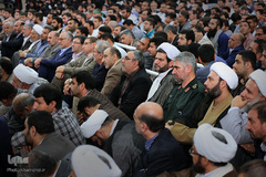 دیدار خانواده‌های شهدای منا با رهبر معظم انقلاب