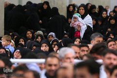 دیدار خانواده‌های شهدای منا با رهبر معظم انقلاب