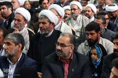 دیدار خانواده‌های شهدای منا با رهبر معظم انقلاب