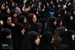 دیدار خانواده‌های شهدای منا با رهبر معظم انقلاب